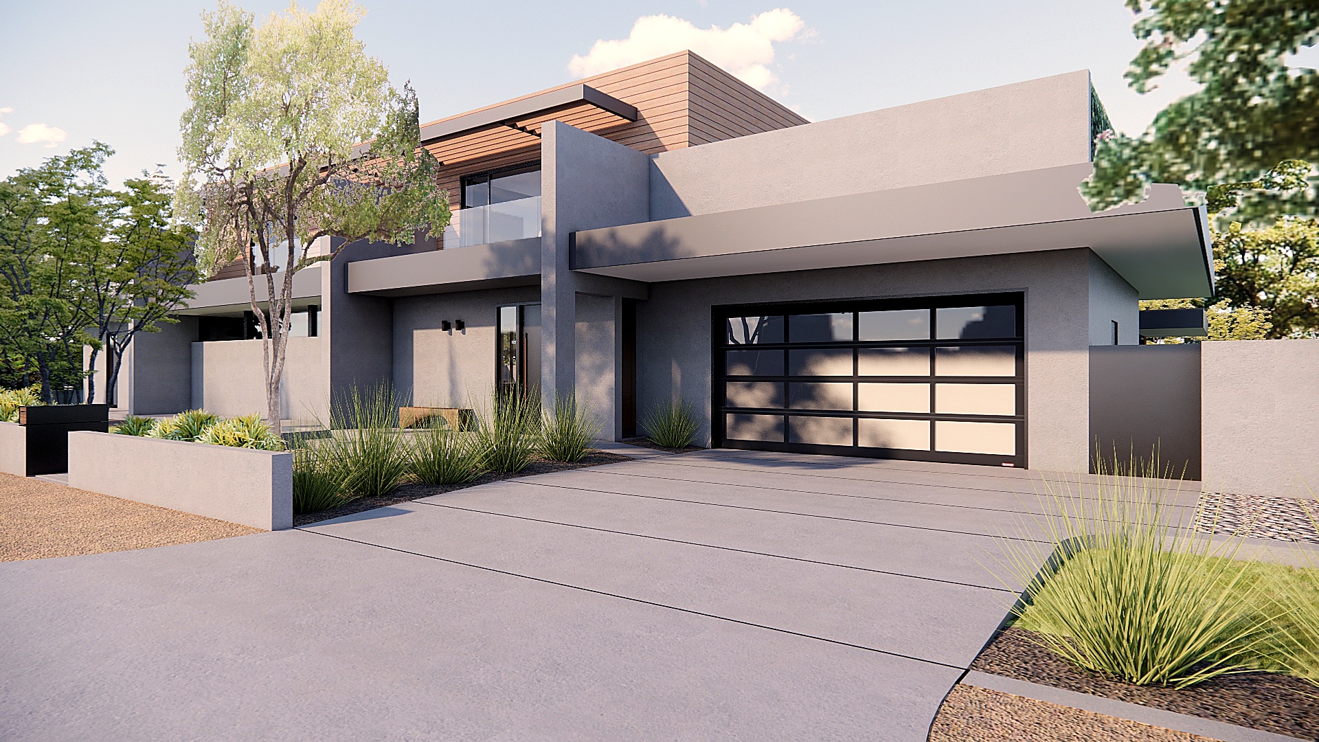 LADC rendering of a modern residence